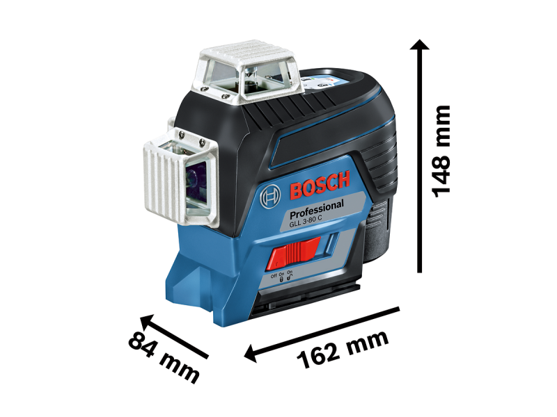 Linijski laser Bosch GLL 3-80 C, 0601063R00